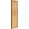 Ekena Millwork Framed Board-n-Batten Shutters, Rough Sawn Western Red Cedar, 10 3/4W x 35H, PR RBF06S11X035RWR - alternate 2